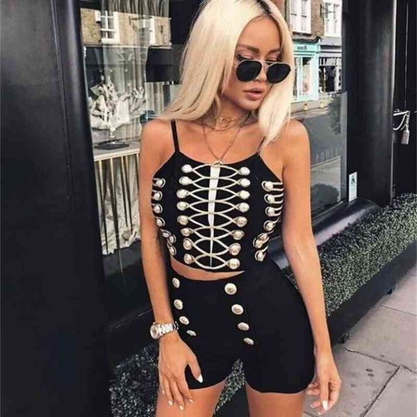 

pants send of summer attack style black band fashion women's, White