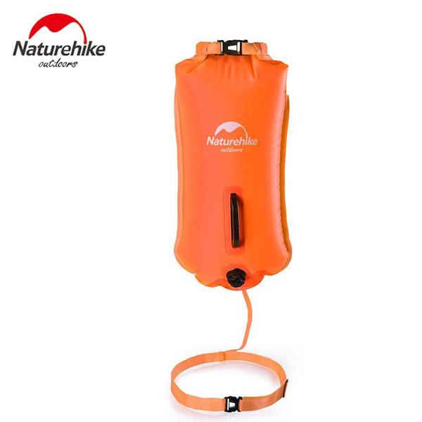 

outdoor bags naturehike 28l inflatable waterproof swimming bag flotation dry for drifting nh17s001-g