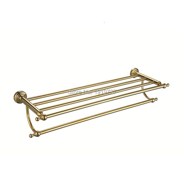 

bathroom shelves newly wholesale european luxury classic accessories towel hanging hardware full copper wall mounted gold racks 13