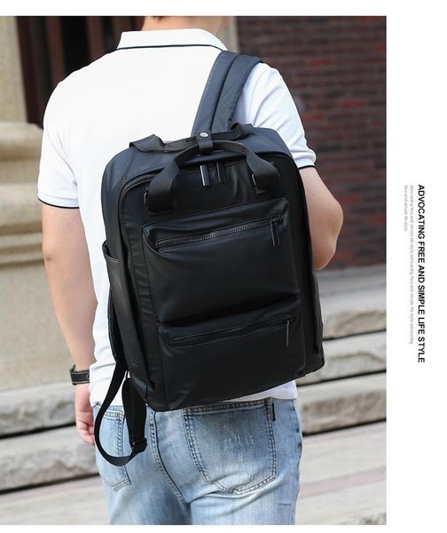 

backpack multifunctional waterproof men's nylon cloth anti-theft travel large capacity