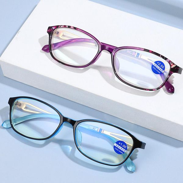 

sunglasses reading glasses women anti blue light blocking full frame presbyopic magnifier computer eyeglasses eyewear fashion, White;black