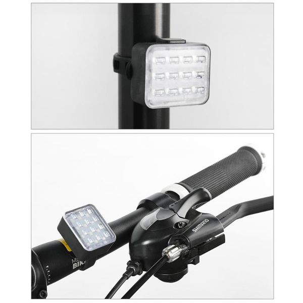

bike lights mtb bicycle folding taillight usb rechargeable colorful rear