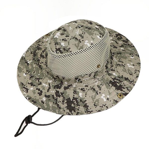 

cloches outdoor fisherman hat cap for travel sport sun hats casual fishing caps men male sunshade bucket accessories, Blue;gray
