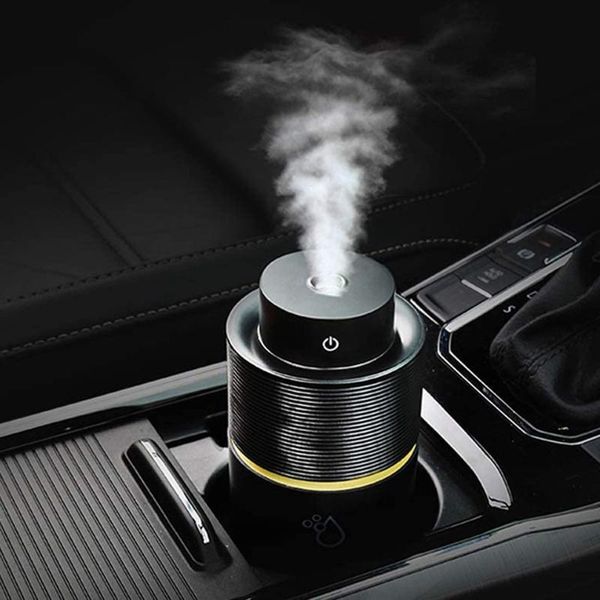 

car air freshener 3 in 1 usb humidifier diffuser essential oil diffusers 7 color led lights 200ml