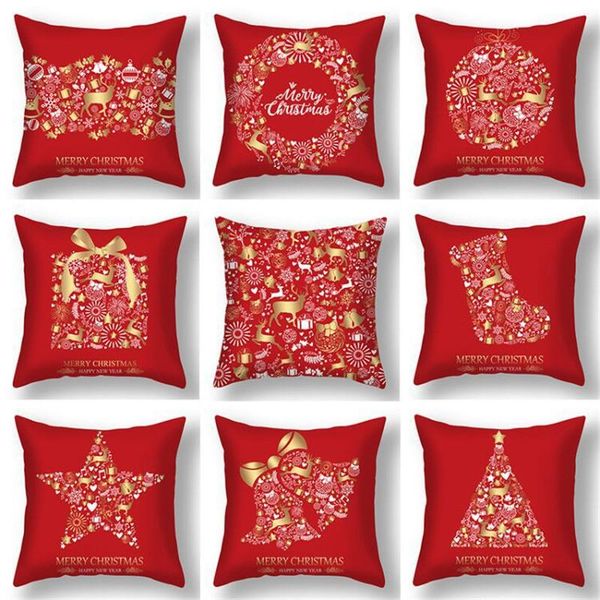 

red cushion case (no filling) 1pc polyester home decor bedroom decorative sofa car throw pillows cushion/decorative pillow