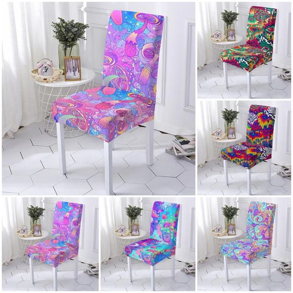 

elastic chair covers dining room style slipcover stretch kitchen cover seat case for home wedding el