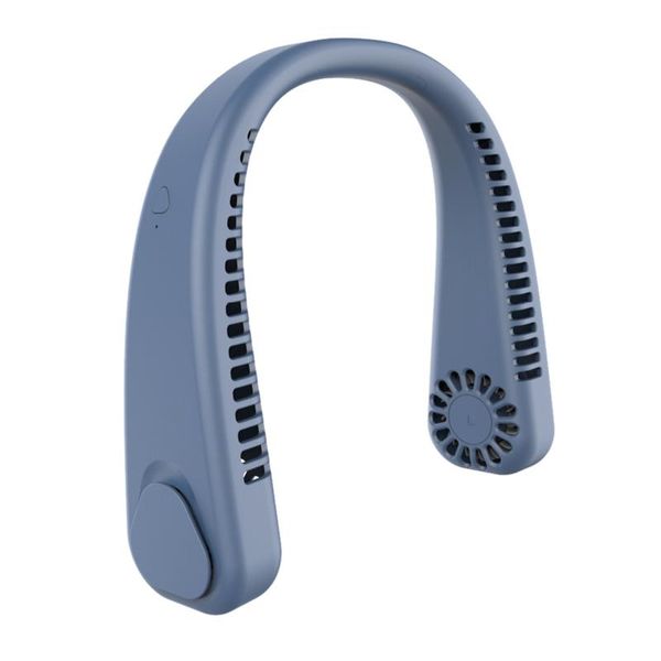 

electric fans hands neck fan personal wearable necklace sports lazy cooling