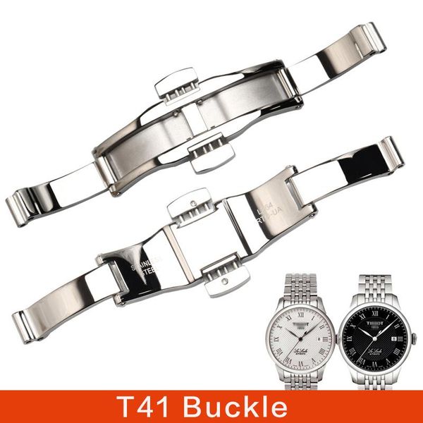 

watch bands wentula for buckle tissott035 t41 t038 t050 t086, Black;brown