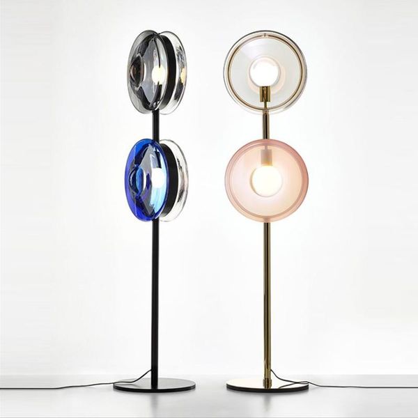 

floor lamps nordic minimalist glass shade led lamp modern bedroom bedside living room home decor sofa corner light standing