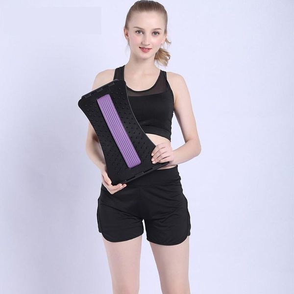 

simple design posture plus corrector multifunctional lumbar spine stretching waist support, Black;gray