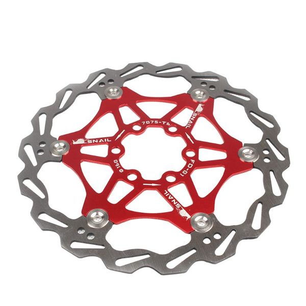 

bike brakes stainless steel cycling bicycle floating disc rotor mtb mountain 6 bolts brake 160mm / 180mm