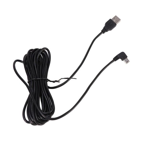 

computer cables & connectors l shaped charging cable gps navigator connector right angle usb 3.5m durable adapter mini 5pin driving recorder