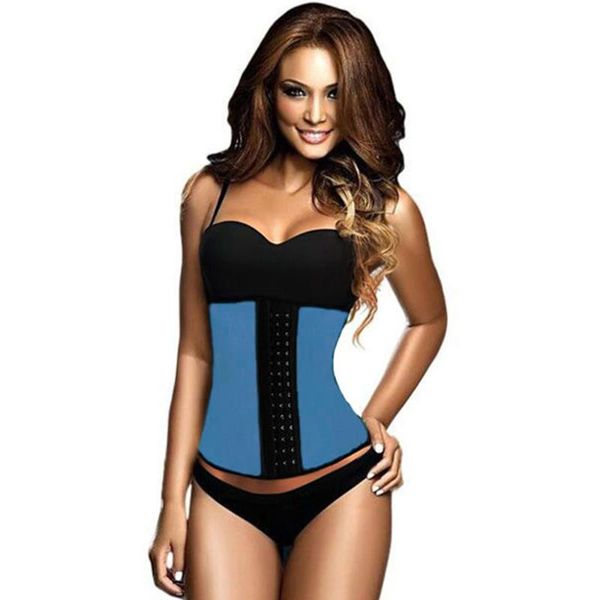 

bras sets women's latex steel boned waist train corset underbust corsets and bustiers body shaper harness bustier corselet, Red;black