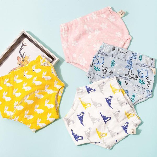 

baby absorbent training pant born diapers reusable cloth cover adjustable washable underwear nappy diaper