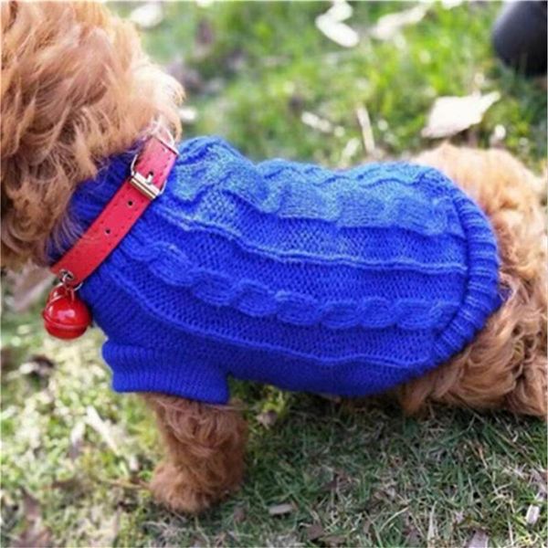 

pet dog sweaters winter clothes for small dogs warm sweater coat outfit cats woolly soft t shirt jacket apparel