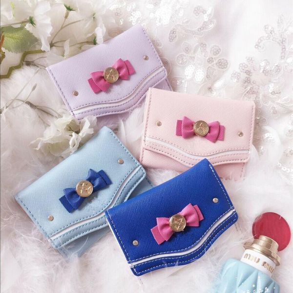 

purse women small wallet bags cute flower coin change lether hasp clutch cartoon animal card holder handbag, White