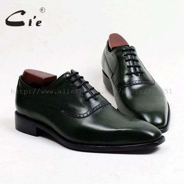 

dress shoes cie adhesive bespoke handmade calf leather upper outsole men's oxford color brown shoe no.ox466 hand colored, Black