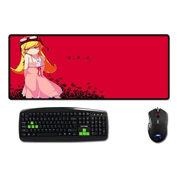 

mouse pads & wrist rests mairuige oshino shinobu childhood monogatari series anime mousepad deskmats to decoration pc desk gaming gamer