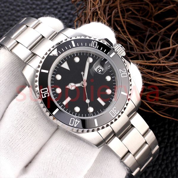 

2021 luxurious r green o steel l mechanical e watches x for men 116610 watch ceramic bezel black date stainless 42mm automatic quartz wristw, Slivery;brown