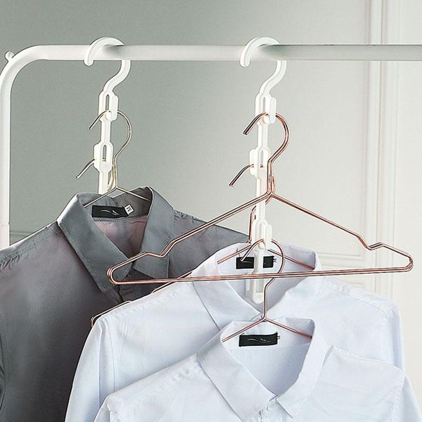 

hangers & racks simple hanger storage hook balcony one turn four drying clothes shelf organizer hooks cabinet rack