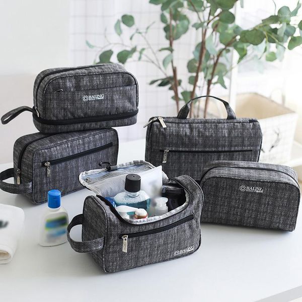 

cosmetic bags & cases hanging toiletry bag wash healthcare organizer travel handbag storage for cosmetics makeup bathroom shower shaving acc