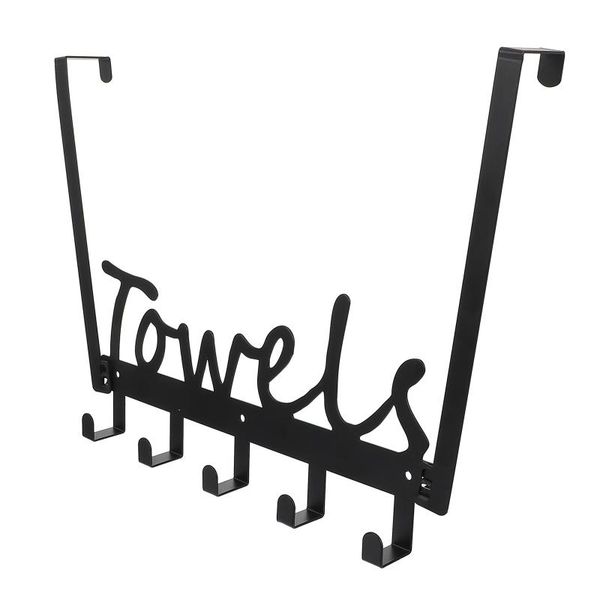 

hooks & rails 1pc punch iron storage hanging wall back door organizer rack