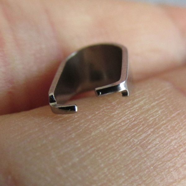 

factory factory steel hooks, 1000pcs/lot tag silver small stainless rings for pet dog tags men pendants