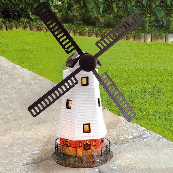 

solar lamps waterproof outdoor garden lights powered led windmill decorative lamp lawn pathway landscape lighting home decor