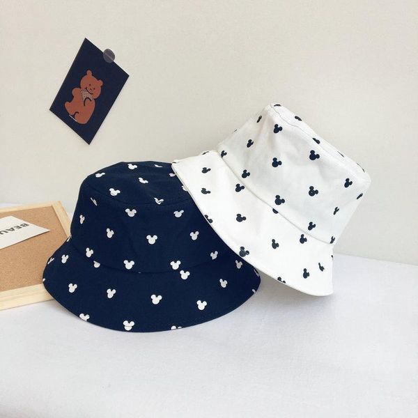 

japanese and korean literature art are good with black white cartoon children's fisherman hat spring, spring summer caps & hats, Yellow