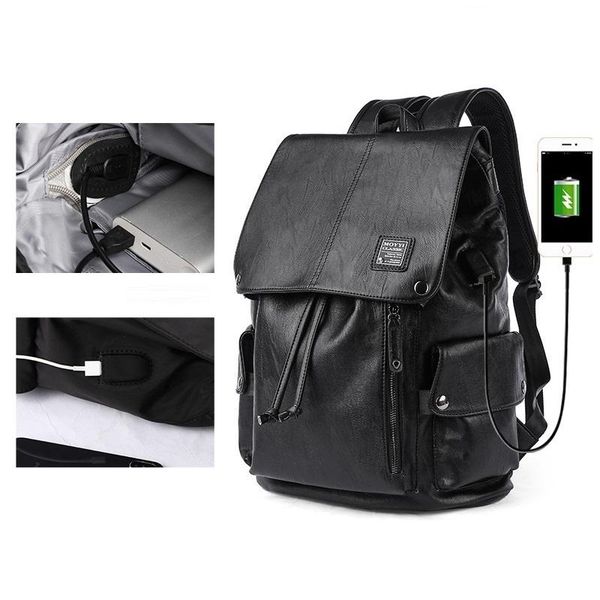 

tagdot drawstring anti-theft backpack men multifunctional and large capacity 13 14 15 15.6 inch waterproof for laptop
