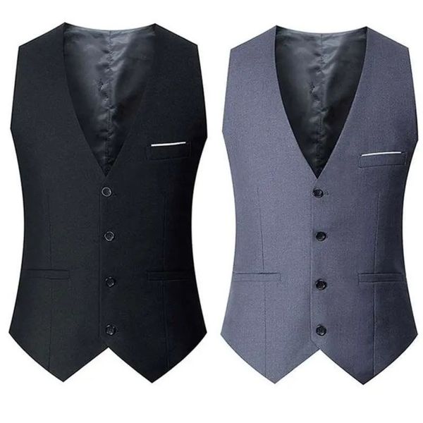 

men's tank formal svels et, casual, busins, black, gray, navy, Black;white