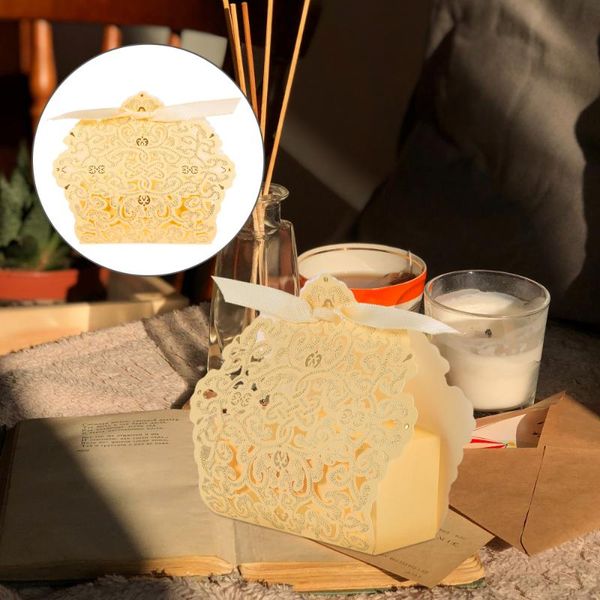 

gift wrap 10pcs paper gilding candy boxes wedding presents storage cases