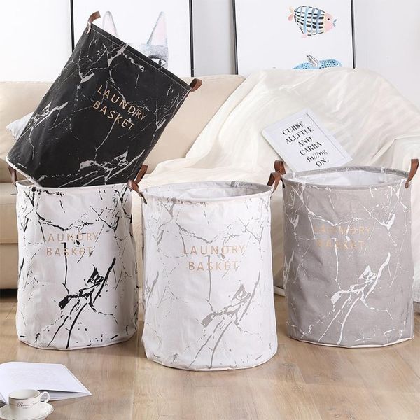 

canvas waterproof laundry organizer basket large capacity hamper dirty clothes storage bag toy home bin bags