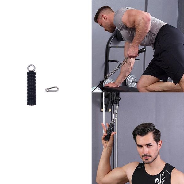 

accessories push down single gym handle triceps strength pull up hand grips for cable machine attachment arm fitness equipment