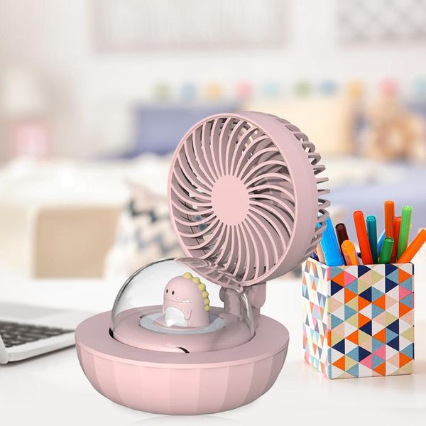 

electric fans rechargeable 3 gears fan led light summer personal deskdesk usb lazy outdoor sports