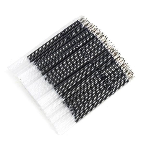 

pcs 0.7mm blue ball point pen refill school supplies kids stationary office writing refills, Black;red