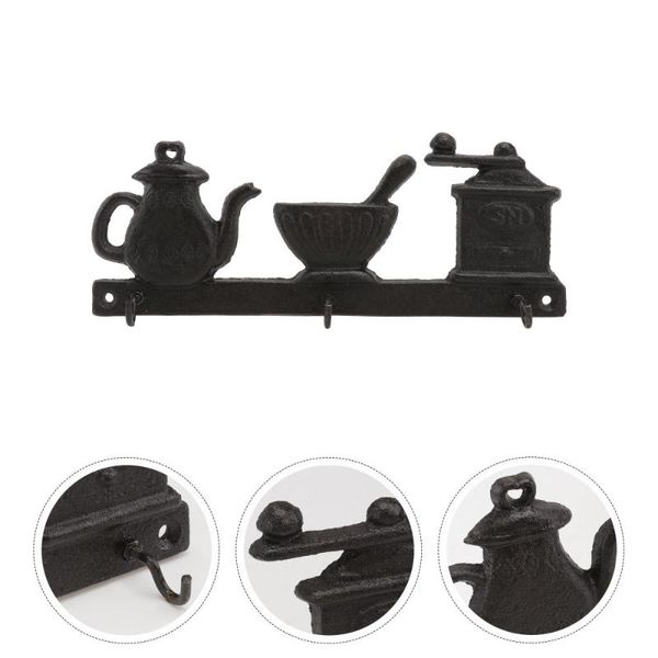 

hooks & rails 1pc multi-function wall-mounted hanger creative vintage clothes hook for home