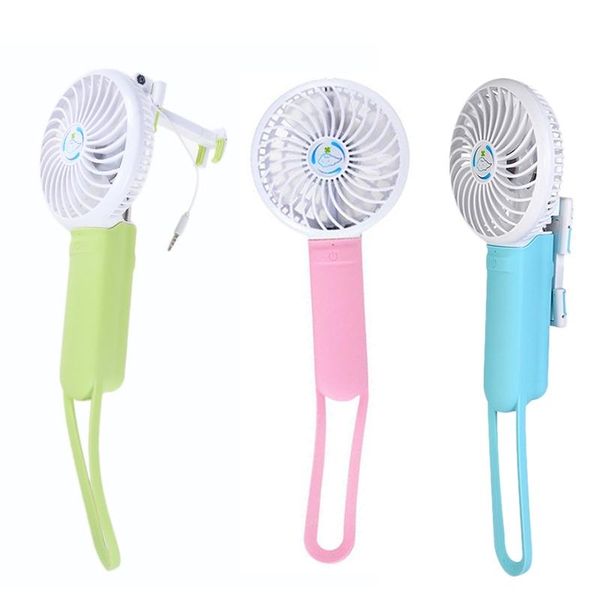 

2000mah portable handheld fan outdoor mini mobile power selfie stick electric fans