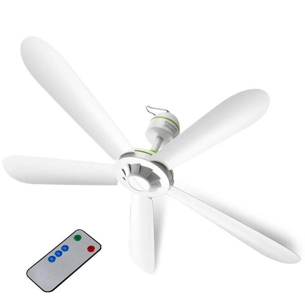 

electric fans mini ceiling fan cooling hanging for home diamater 70cm 27.5" mosquito net 5 blades