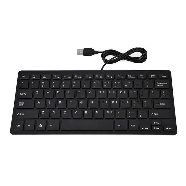 

keyboards wired mini usb keyboard 78 key mute multimedia for lapdeskultrathin ergonomic