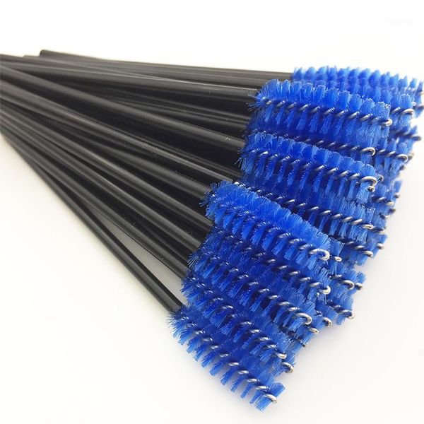 

beauty 50pcs/lot makeup colorful handle disposable mascara wands applicator eye lashes cosmetic brush maquiagem makeups tools1