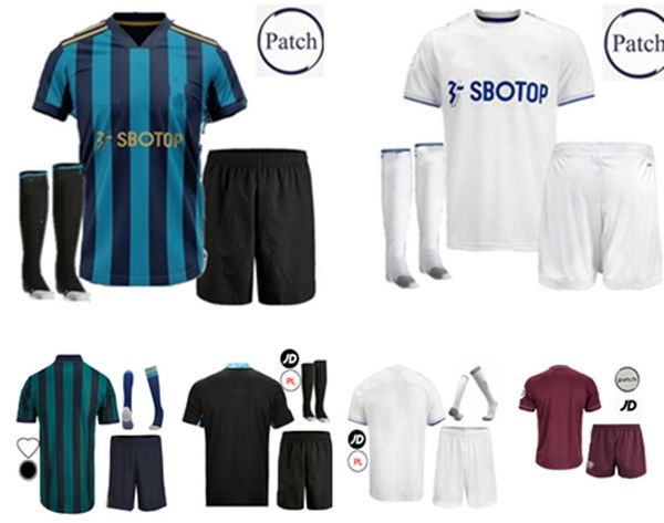 

soccer jersey2021leedssuit 20/21koch costa alioski phillips bamford men +kids sockstraining ootball shirt uniform, Black;yellow