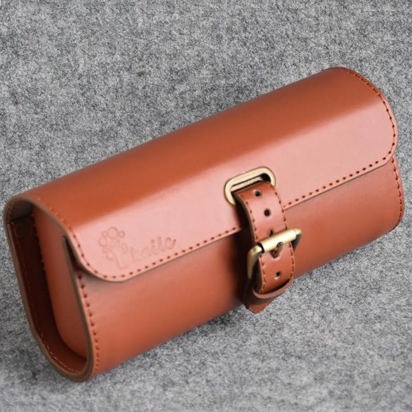

cycling bags bicycle hard shell pu bag riding tool handlebar for brompton bike motorcycle electric rainproof bar