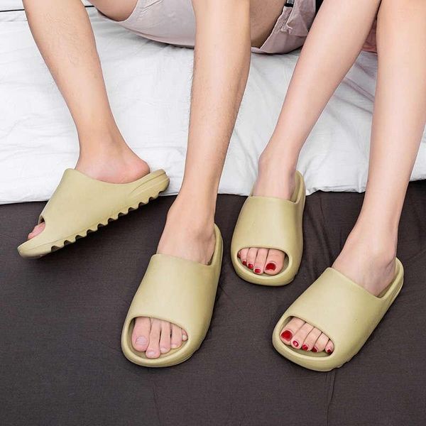 

slippers women men's flip flops slipper woman luxury sandals men casual shoes comfort lightweight tenis, Black