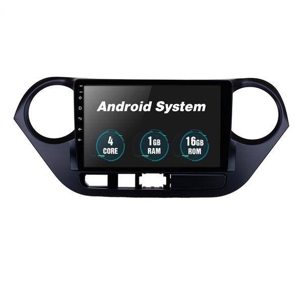 Android CAR DVD Radio Player GPS навигация для Hyundai Grand I10 2013-2016 RHD с WiFi поддерживает DVR 9 дюймов