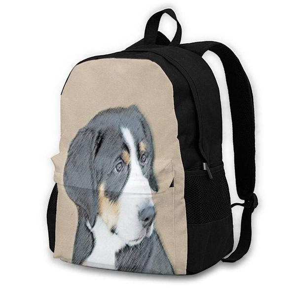 

backpack bernese mountain dog backpacks lightweight style polyester fitness runner bags