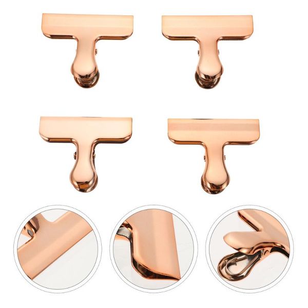 

bag clips 4pcs stainless steel sealing multipurpose fresh-keeping sealers