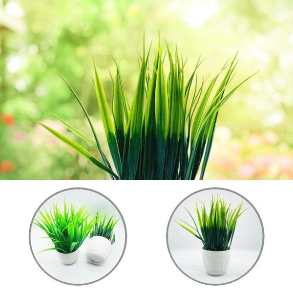 

decorative flowers & wreaths portable great garden decor artificial plants bonsai lightweight simulation pot fade-less for