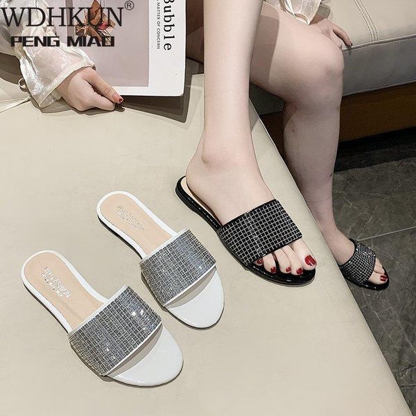 

classic embroidered letter slippers holiday beach multi-color optional star same style, Black