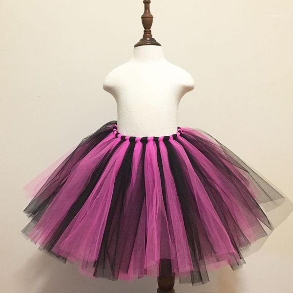 

skirts pink/black fluffy tutu skirt girls halloween costume kids party nylon tulle born po props toddler tutus 0-12y11, Blue